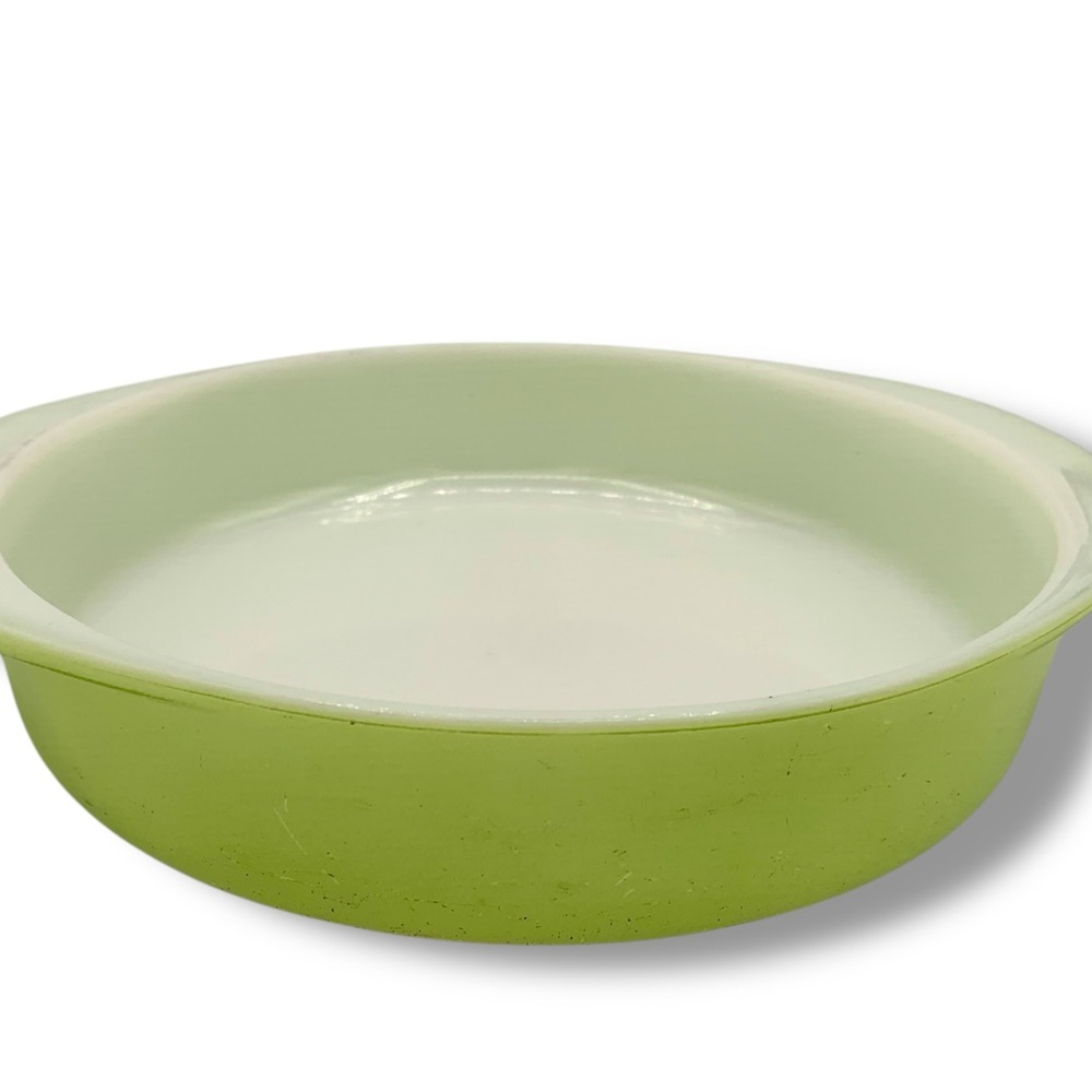Vintage PYREX Lime Green Dish #221 Ovenware Baking